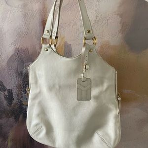 Yves St Laurent Rive Gauche Leather Handle Bag